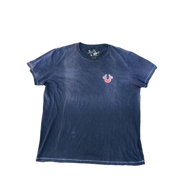 True Religion T Shirt XXL Big Logo - Picture 6 of 12